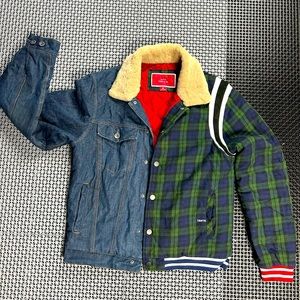 Men’s outerwear jacket, Tenth Collection by AKOO. Size medium